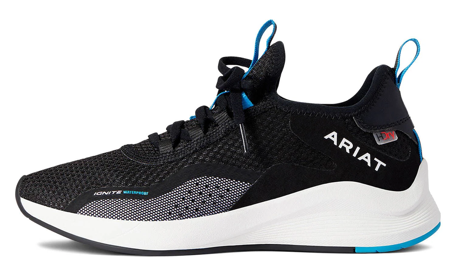 Ariat Women's Ignite Waterproof Tennis Shoes, Black - Pet's Shop