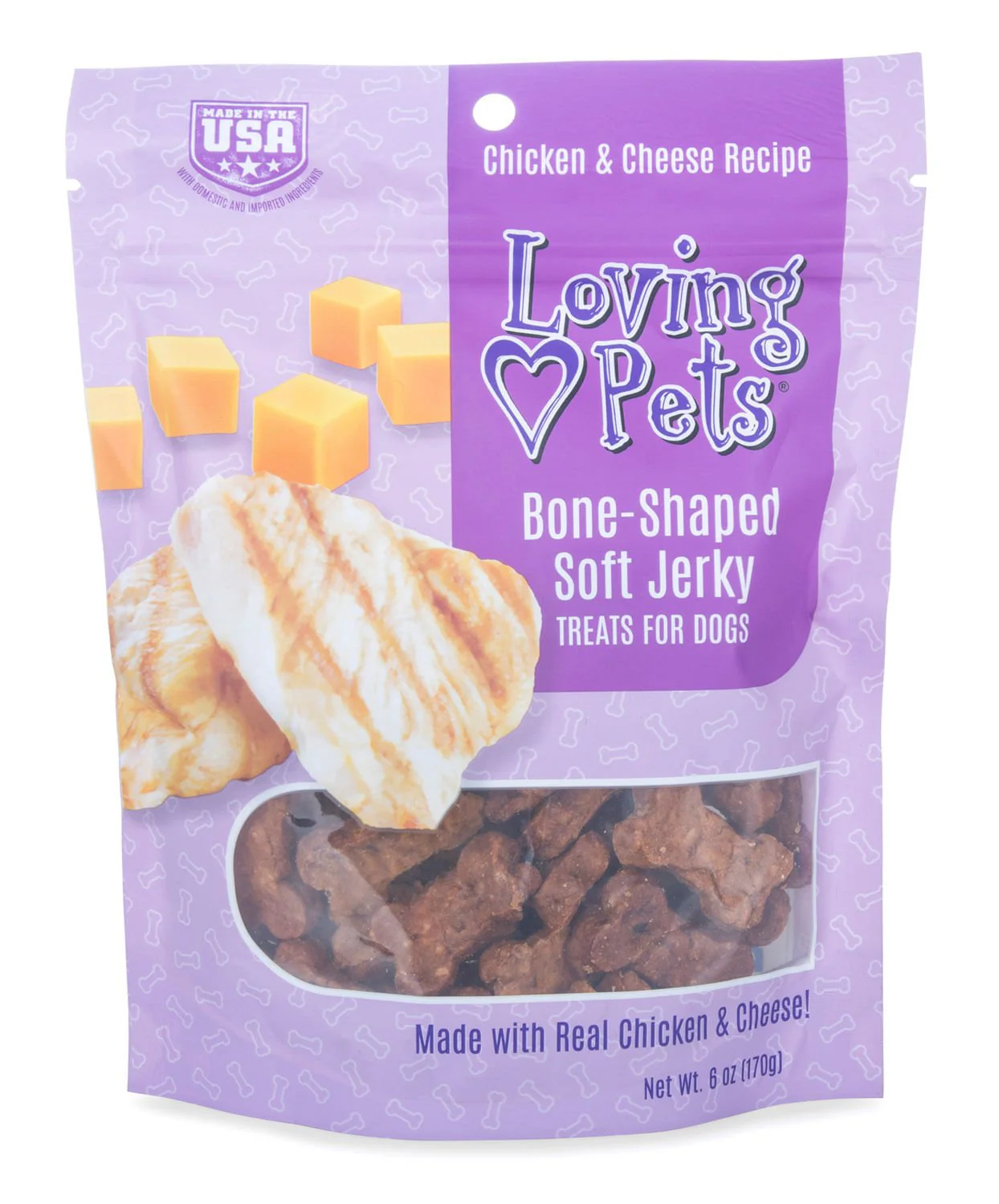 Loving Pets Soft Jerky Treats, 6 oz - Pet's Shop