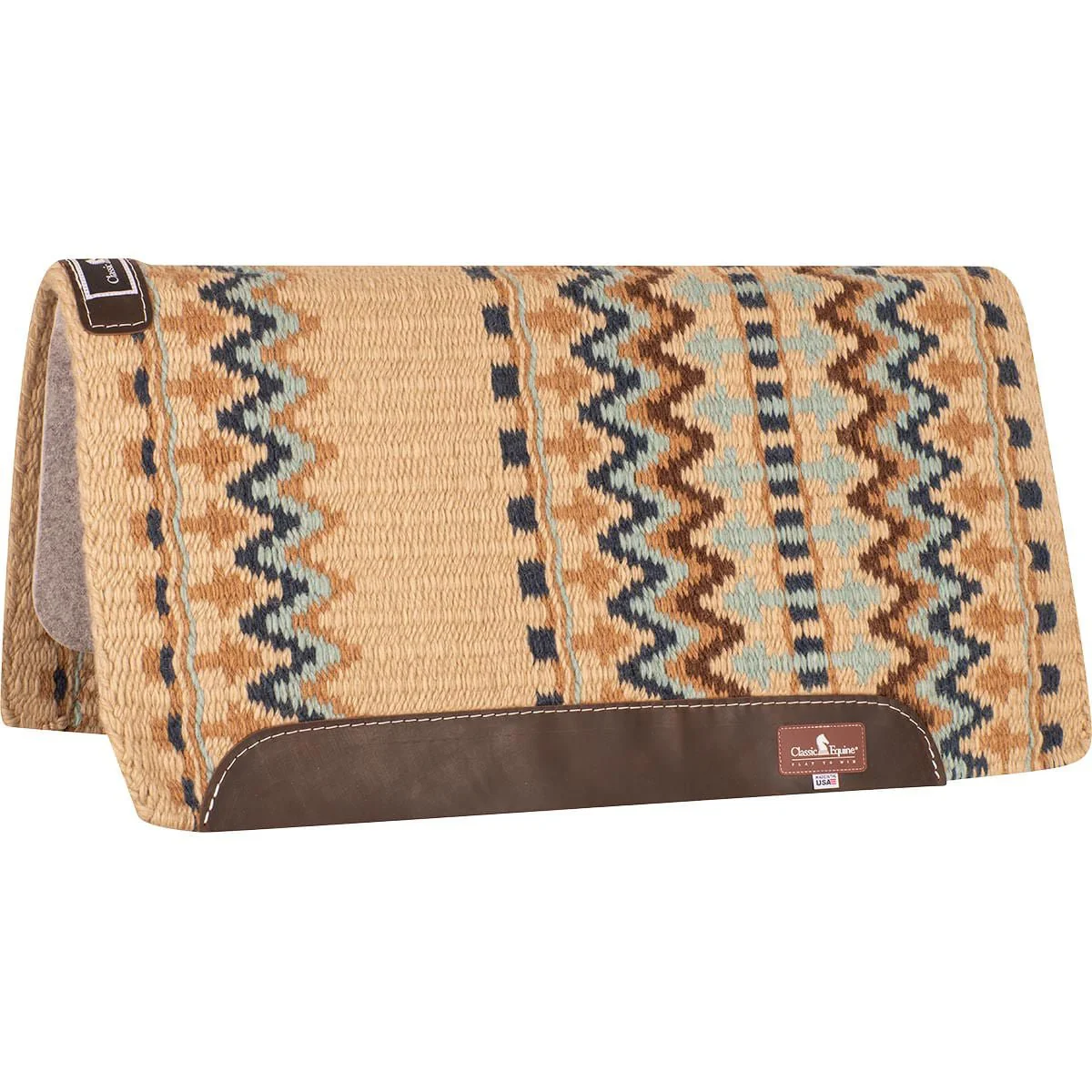 Classic Equine Wool Top Saddle Pad - Pet's Shop
