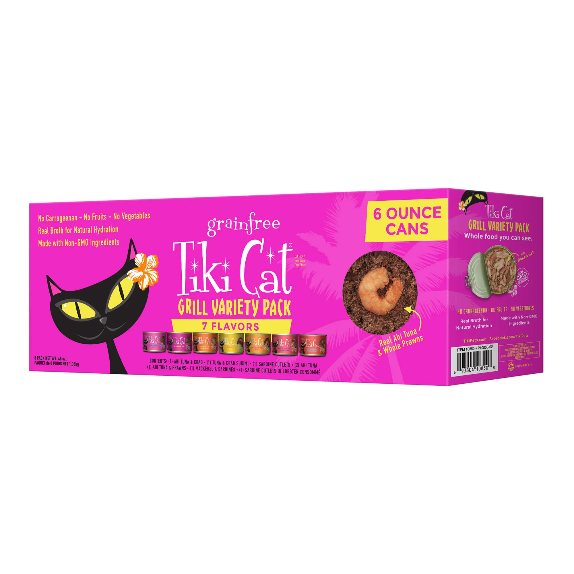 Tiki Cat Grill Wet Cat Food, Variety Pack - Pet's Shop