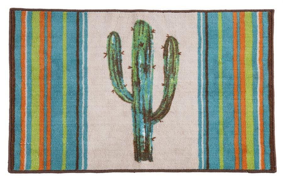Serape Colorful Cactus Rug, 24