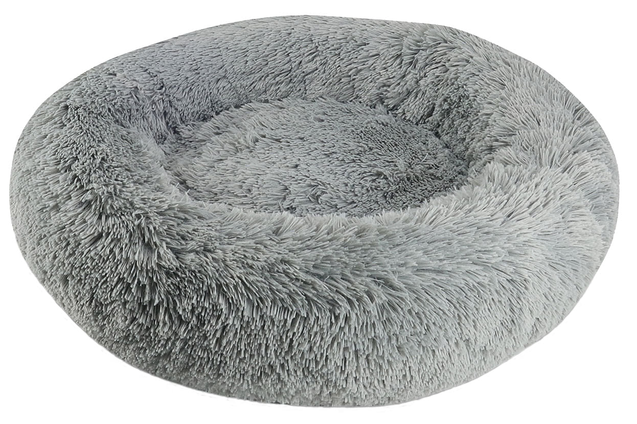 Arlee Shaggy Fur Donut Pet Bed, 39
