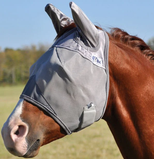 Cashel Crusader Standard Horse Fly Mask with Ears - Pet's Shop