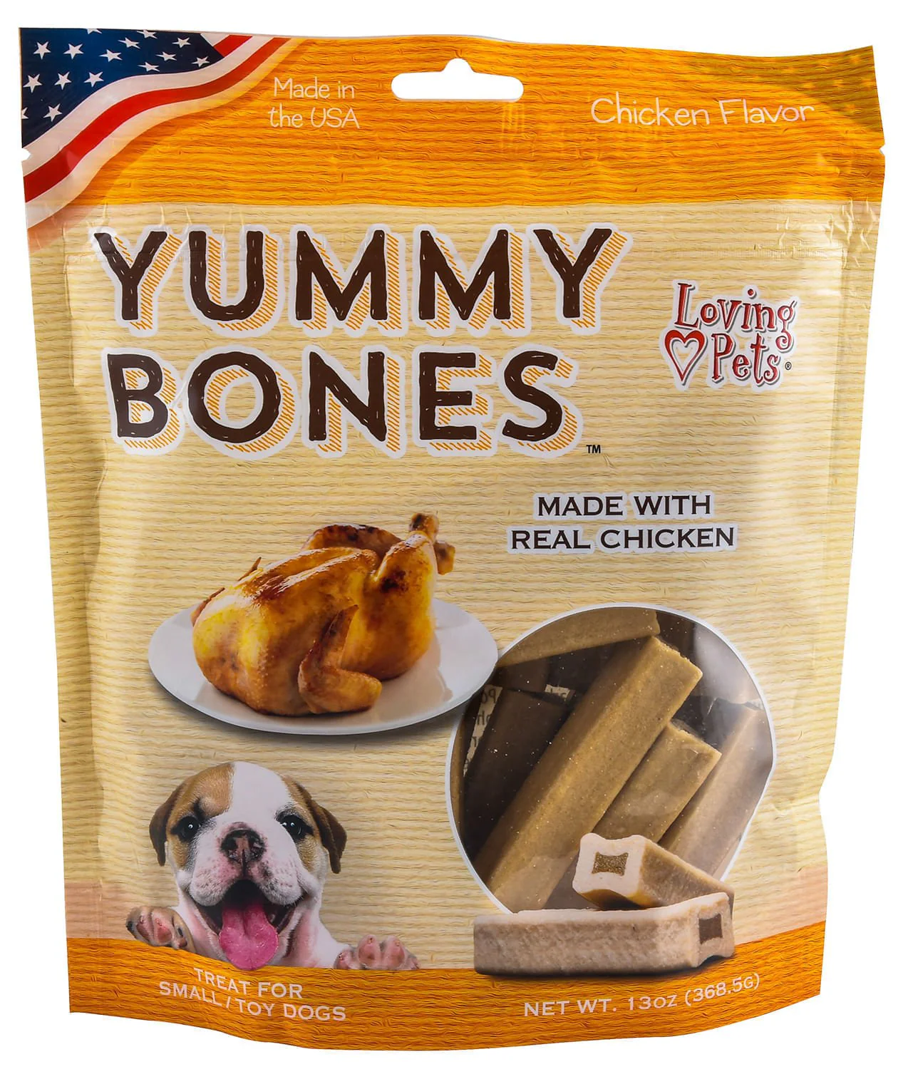 Yummy Bones Dog Treats, 13 oz - Pet's Shop