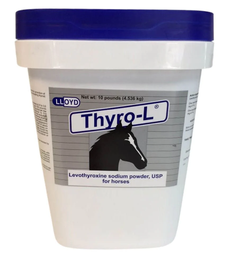 Rx Thyro-L (levothyroxine sodium) Powder for Horses - Pet's Shop