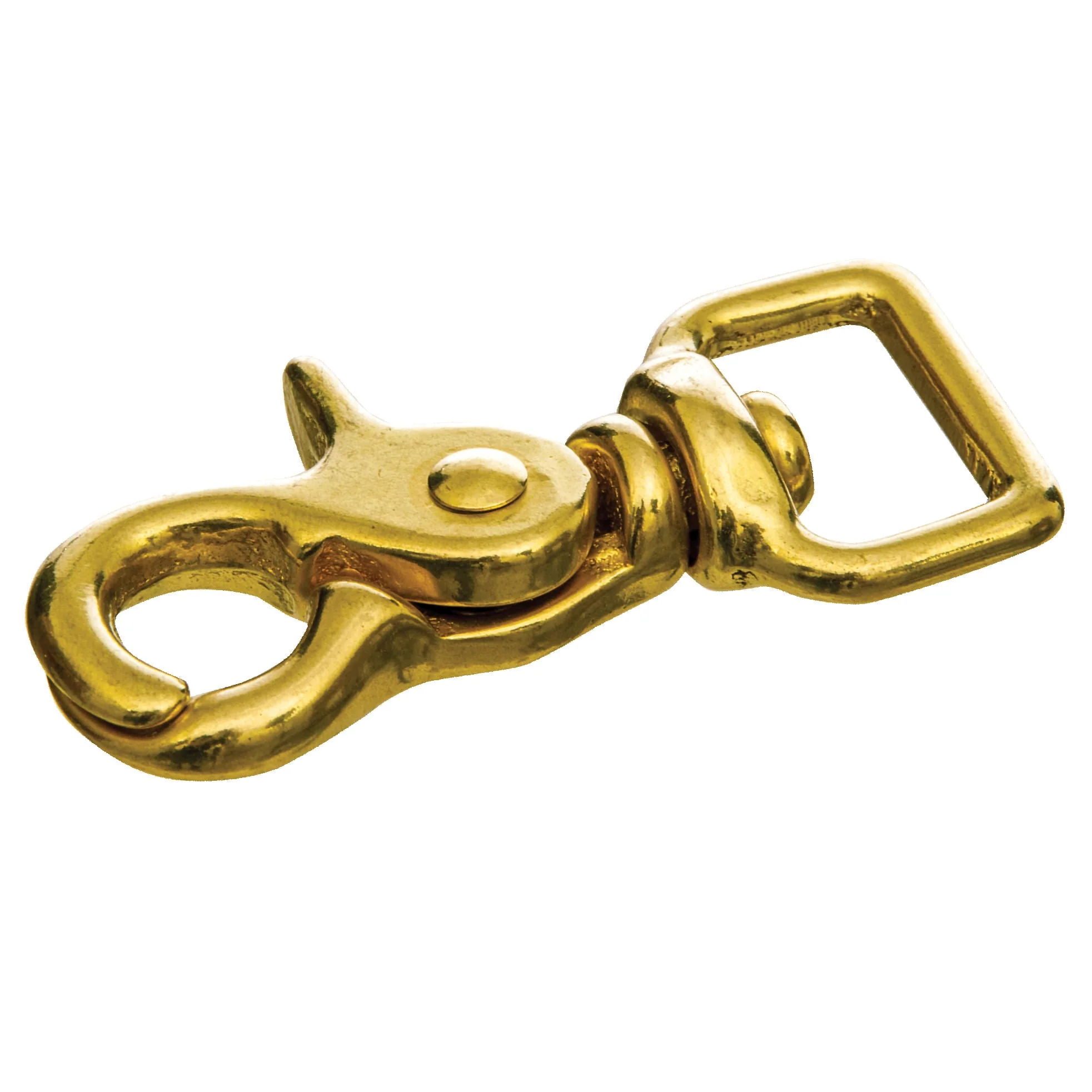 Brass Trigger Snap with Square Swivel Eye - Pet's Shop