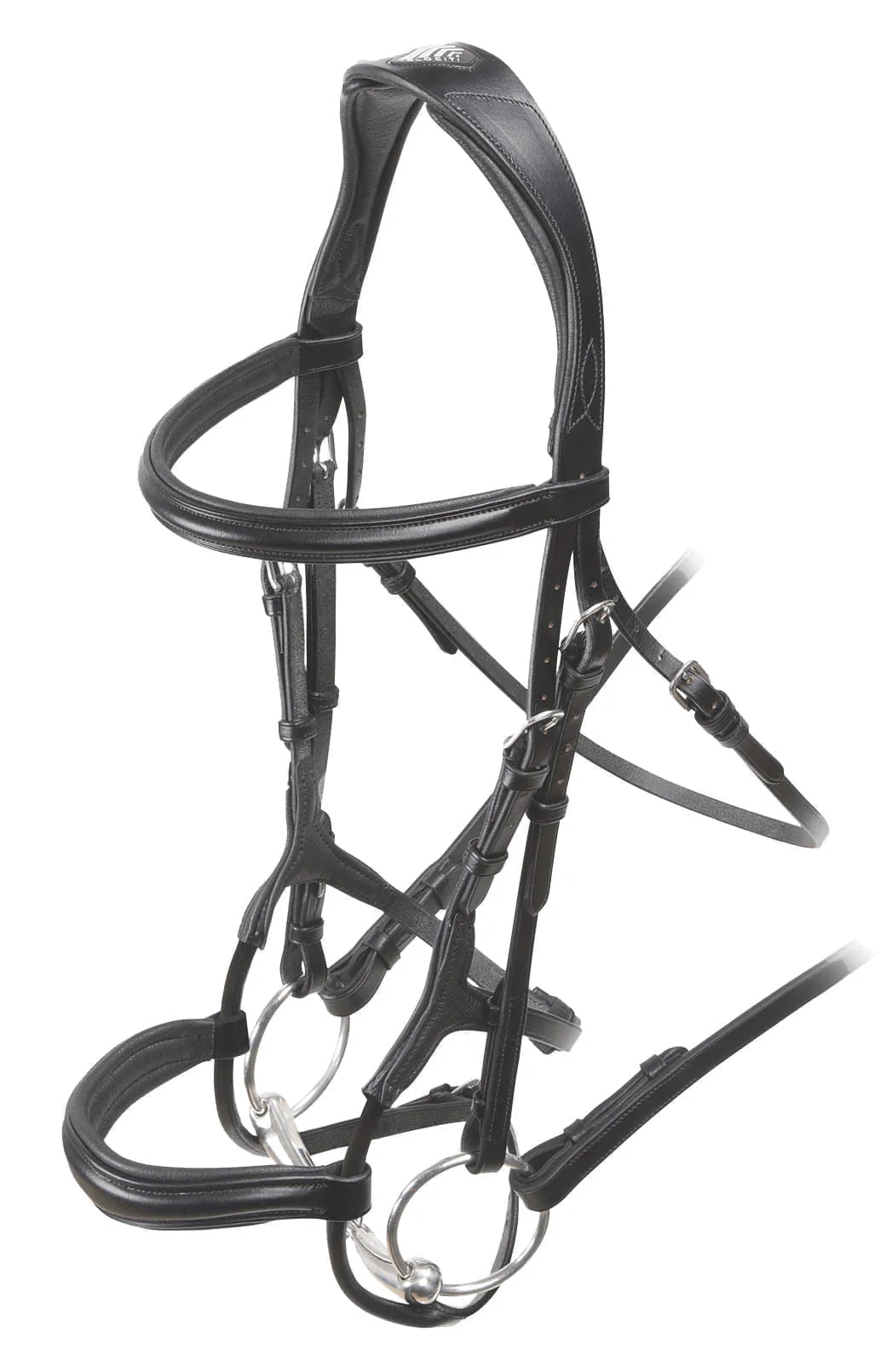 Velociti Rolled Padded Cavesson Bridle - Pet's Shop