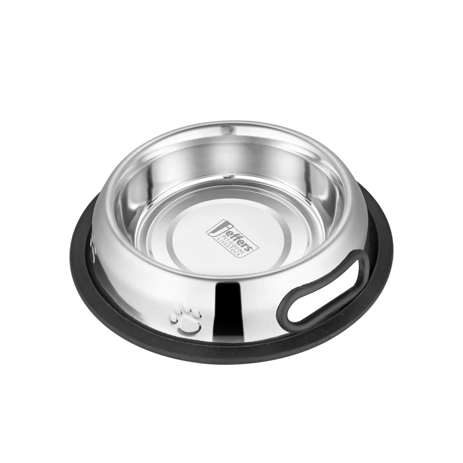 Embossed No-Tip Anti-Skid Stainless Steel Pet Bowls - Pet's Shop