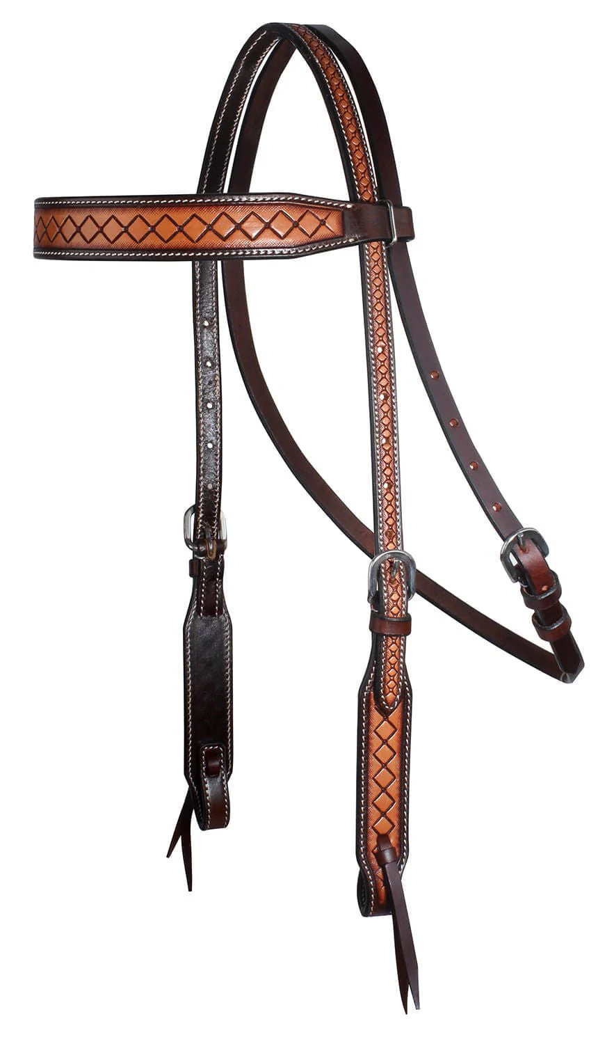 Professional's Choice Crosshatch Browband Headstall - Pet's Shop