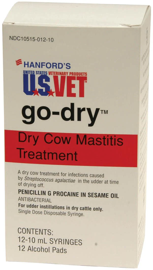 go-dry, box of 12 (10 mL syringes) - Pet's Shop