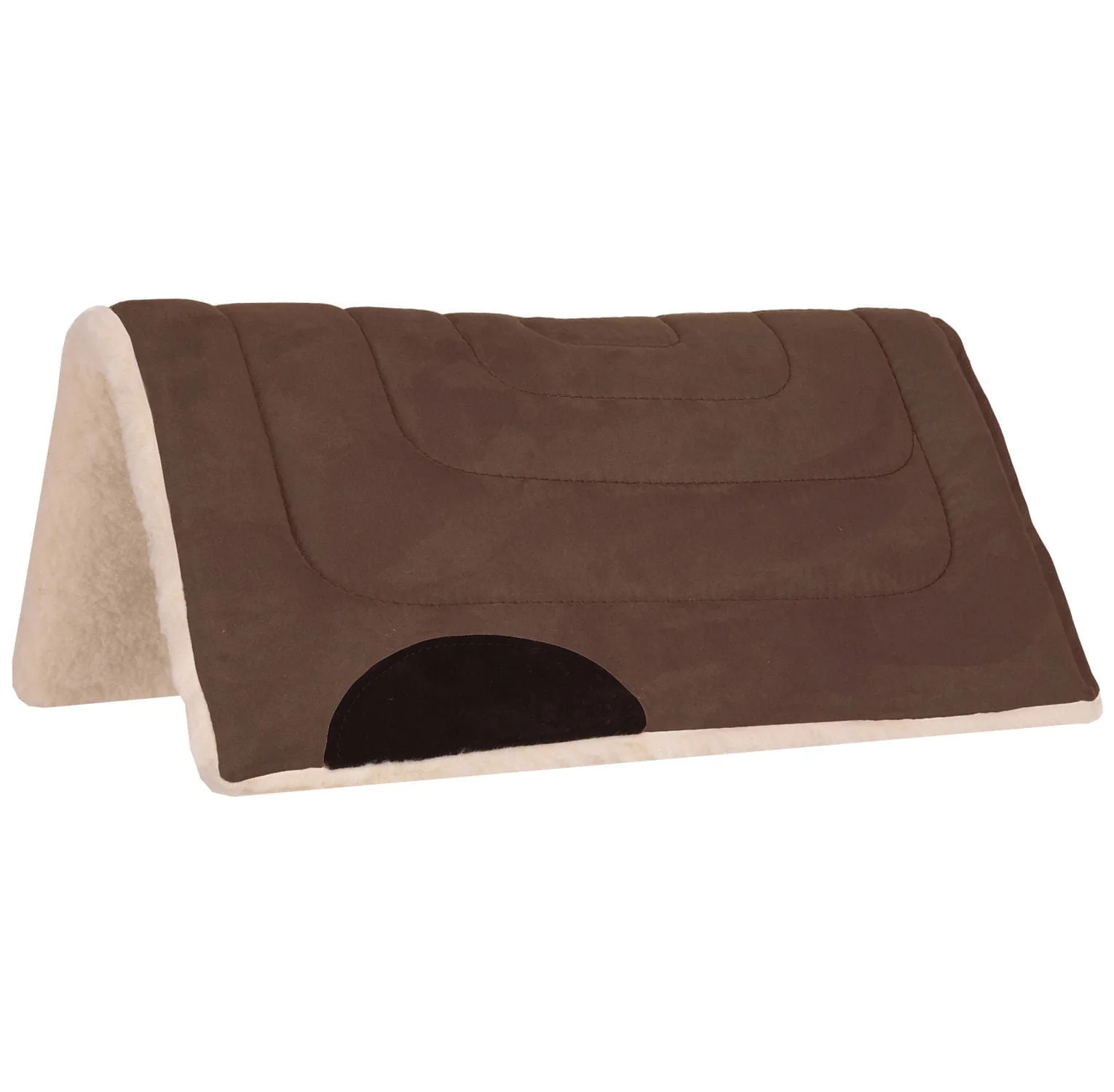 Mustang Faux Suede Pony Saddle Pad , 24