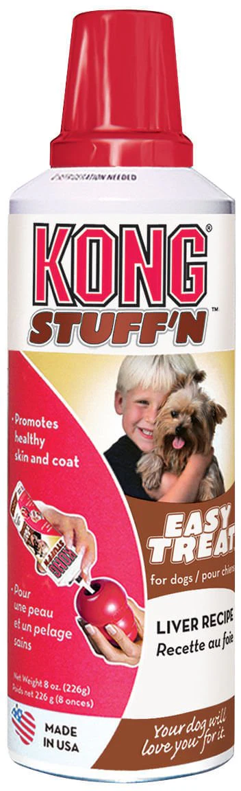 KONG Stuff'N Easy Treat, Paste, 8 oz - Pet's Shop