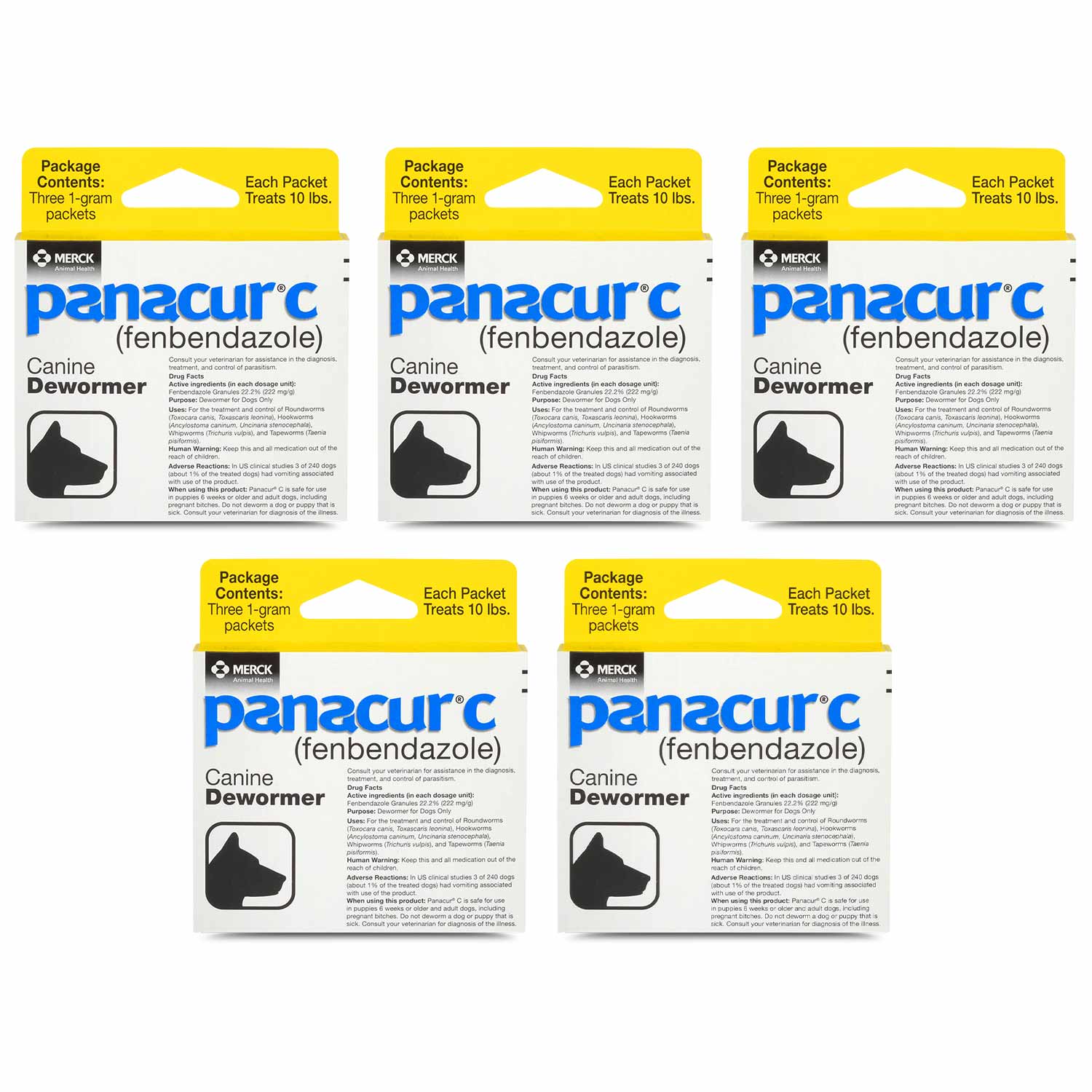 Panacur C Canine Dewormer (Fenbendazole Granules) - Pet's Shop