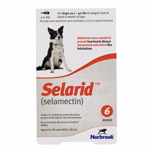 Rx Selarid (selamectin) Canine Flea Topical - Pet's Shop