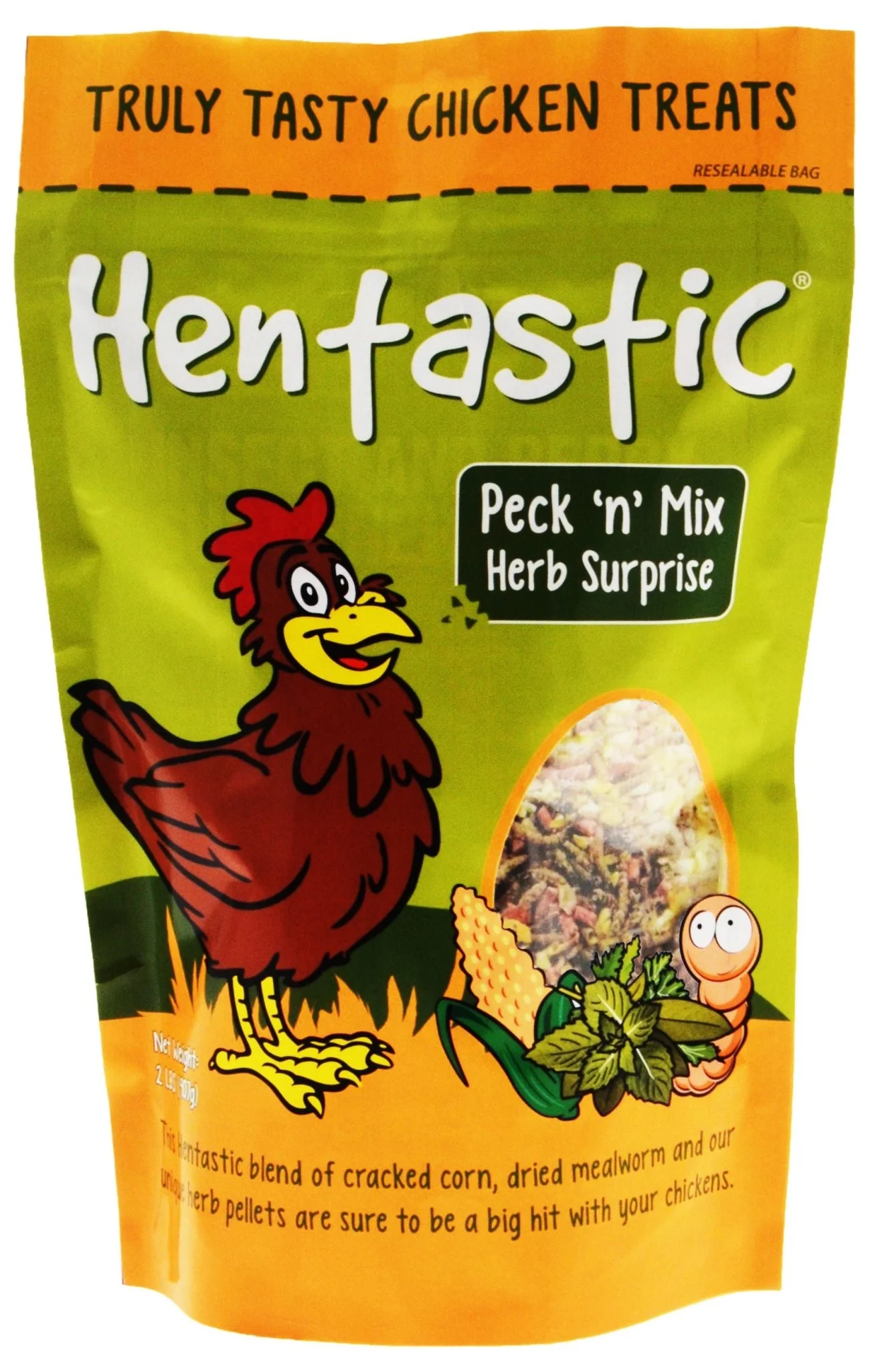Hentastic Peck 'n' Mix Herb Surprise, 2 lbs - Pet's Shop