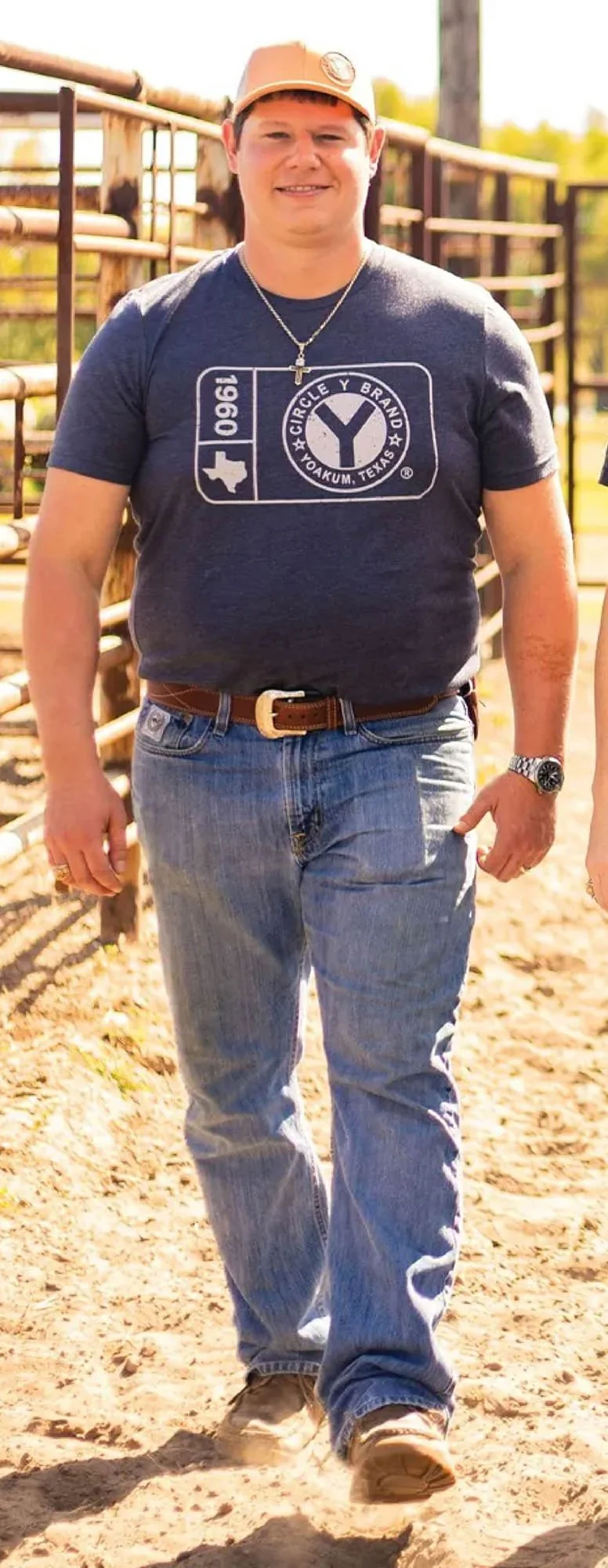 Circle Y Men's Patch Logo Tee - Pet's Shop