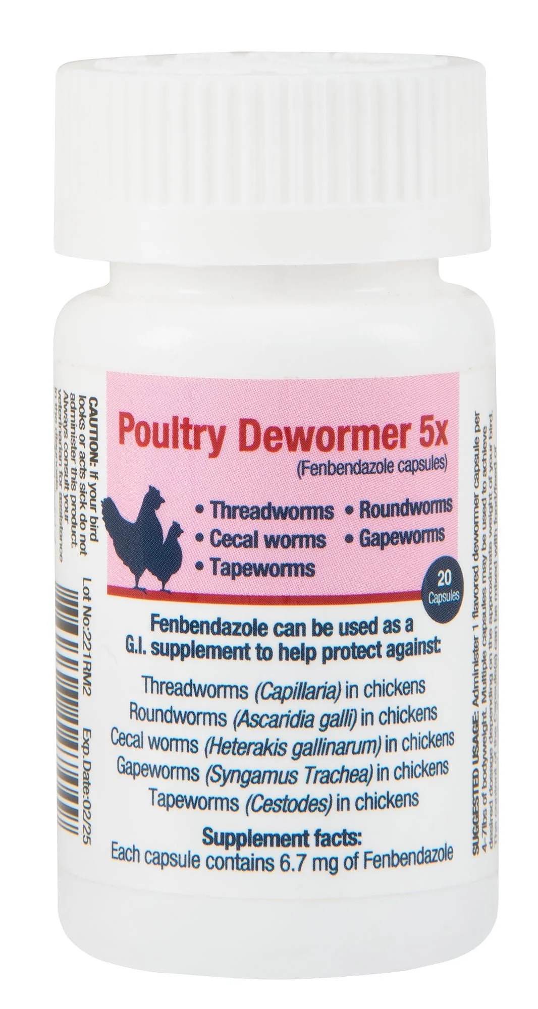 Poultry Dewormer 5x - Pet's Shop