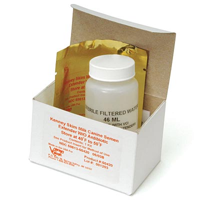 Kenney Skim Milk Canine Semen Extender Kit - Pet's Shop