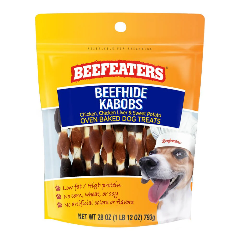 Beefeaters Beefhide Kabobs - Pet's Shop