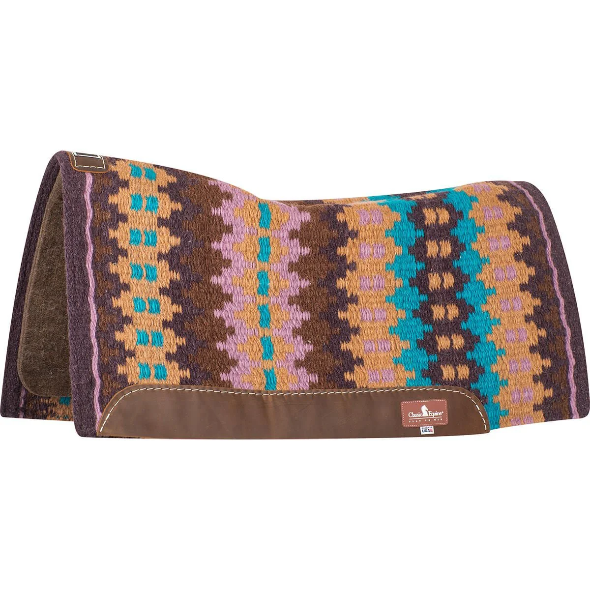 Classic Equine Contour Wool Top Alpaca Saddle Pad - Pet's Shop