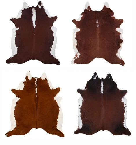 Hereford Genuine Cowhide Area Rug, Large - Pet's Shop