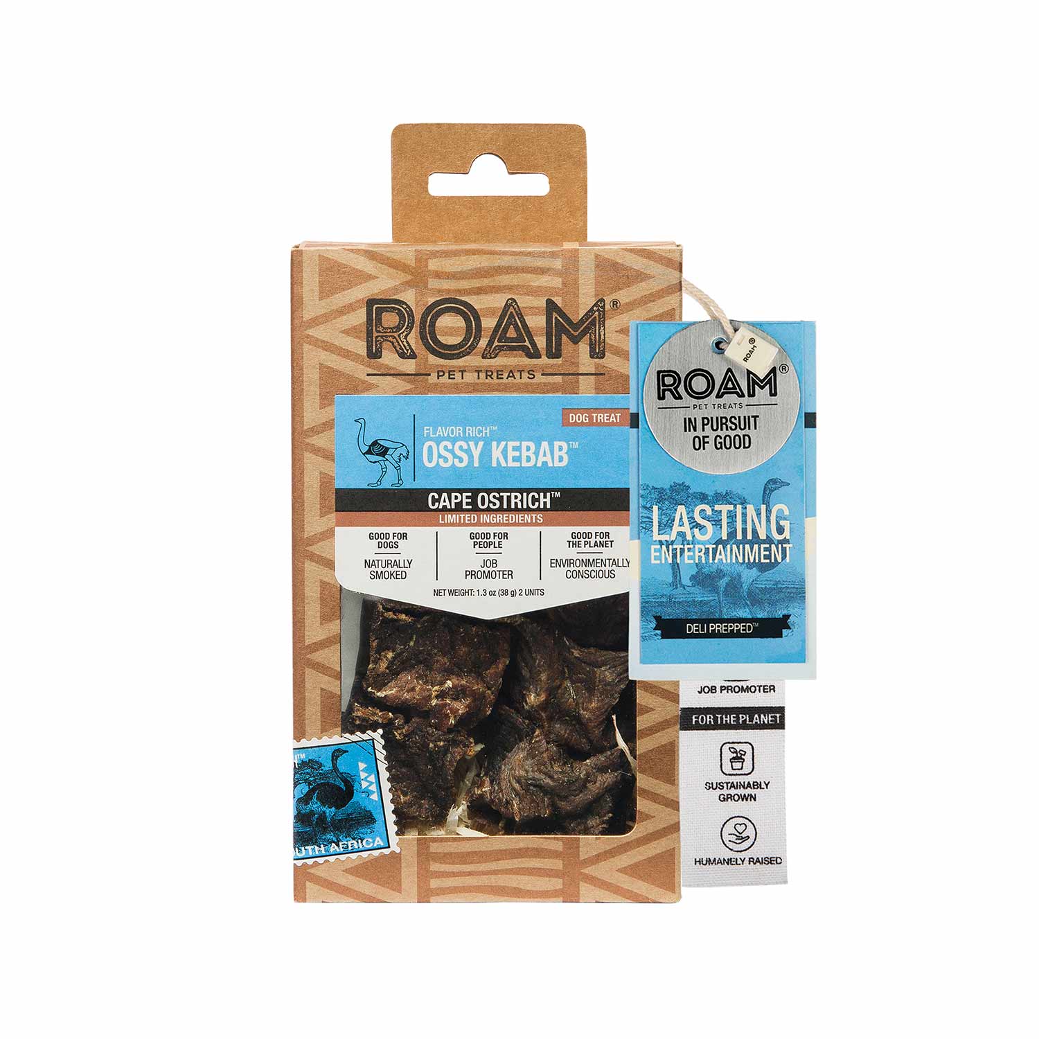Roam Dog Treats Ossy Kebob - Pet's Shop