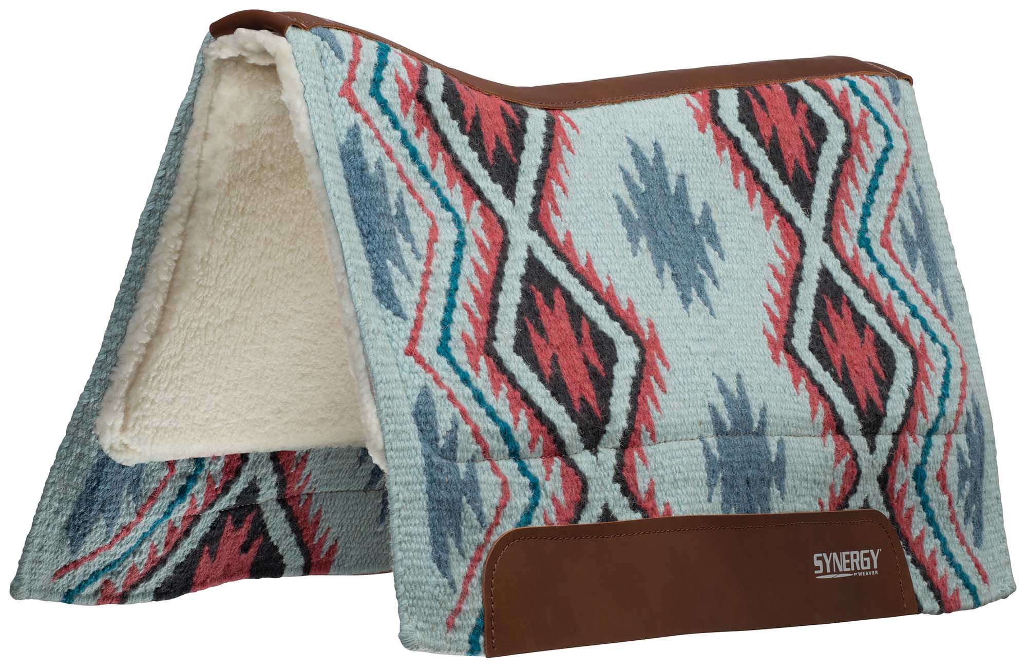 Synergy Contoured Performance Saddle Pad, Merino Fleece Lined, 33