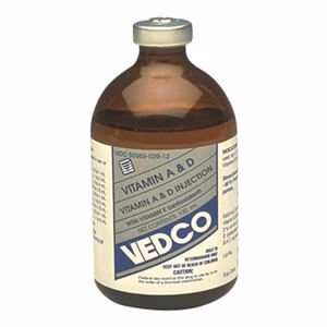 Rx Vitamin A & D (Generic) Injection for Swine, Sheep, & Cattle, 100 mL - Pet's Shop