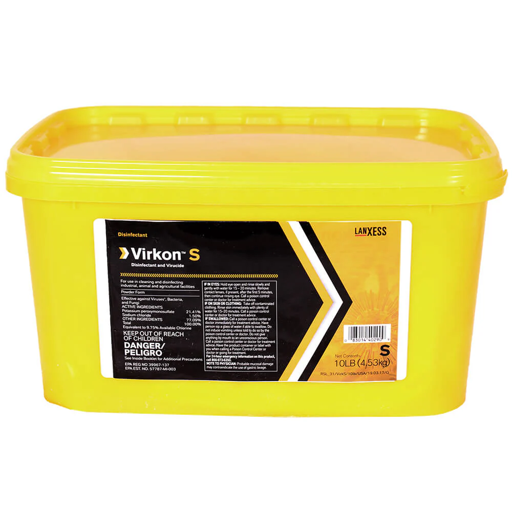 Virkon S Disinfectant Pail, 10 lb - Pet's Shop