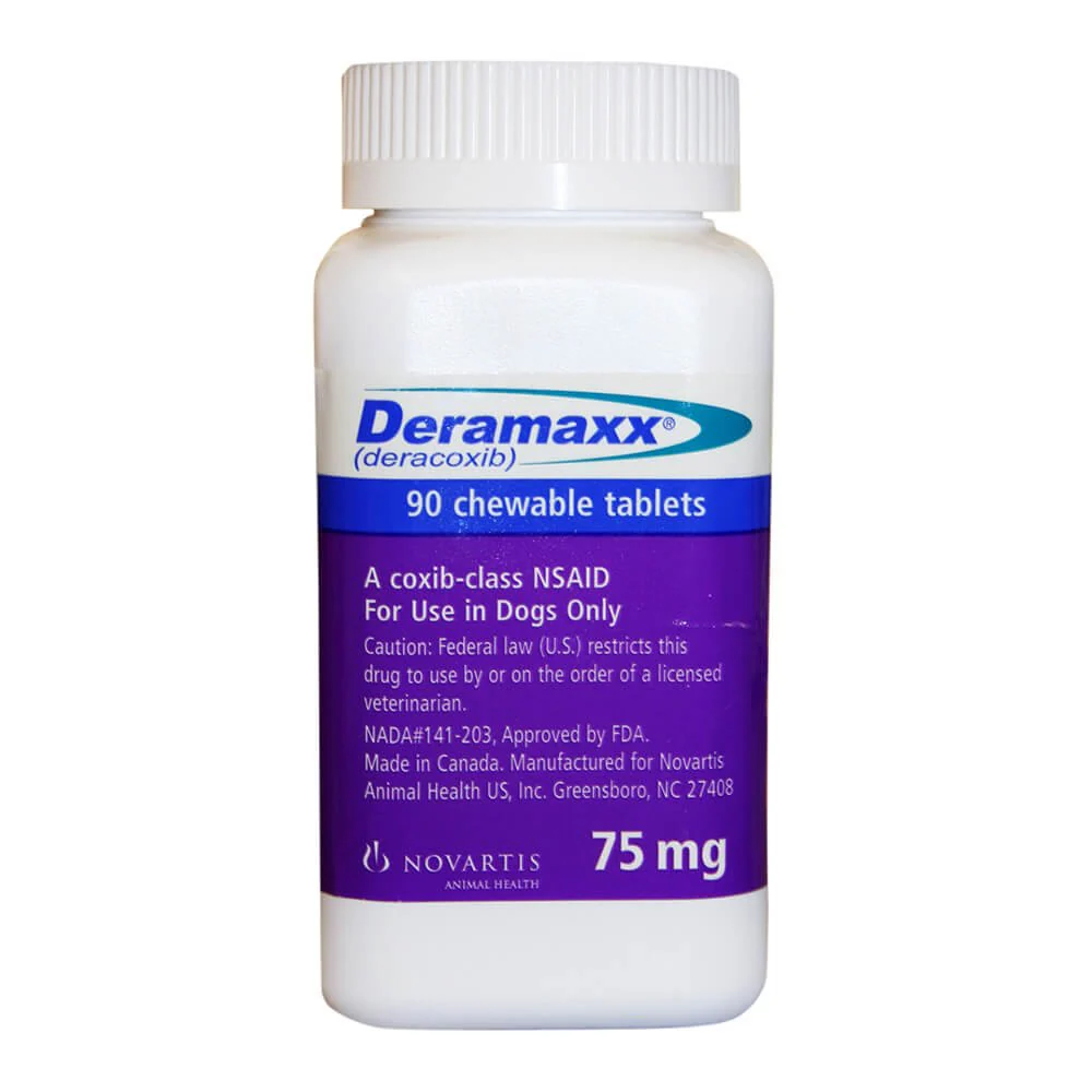 Rx Deramaxx (deracoxib) Chewable Tablets for Dogs - Pet's Shop