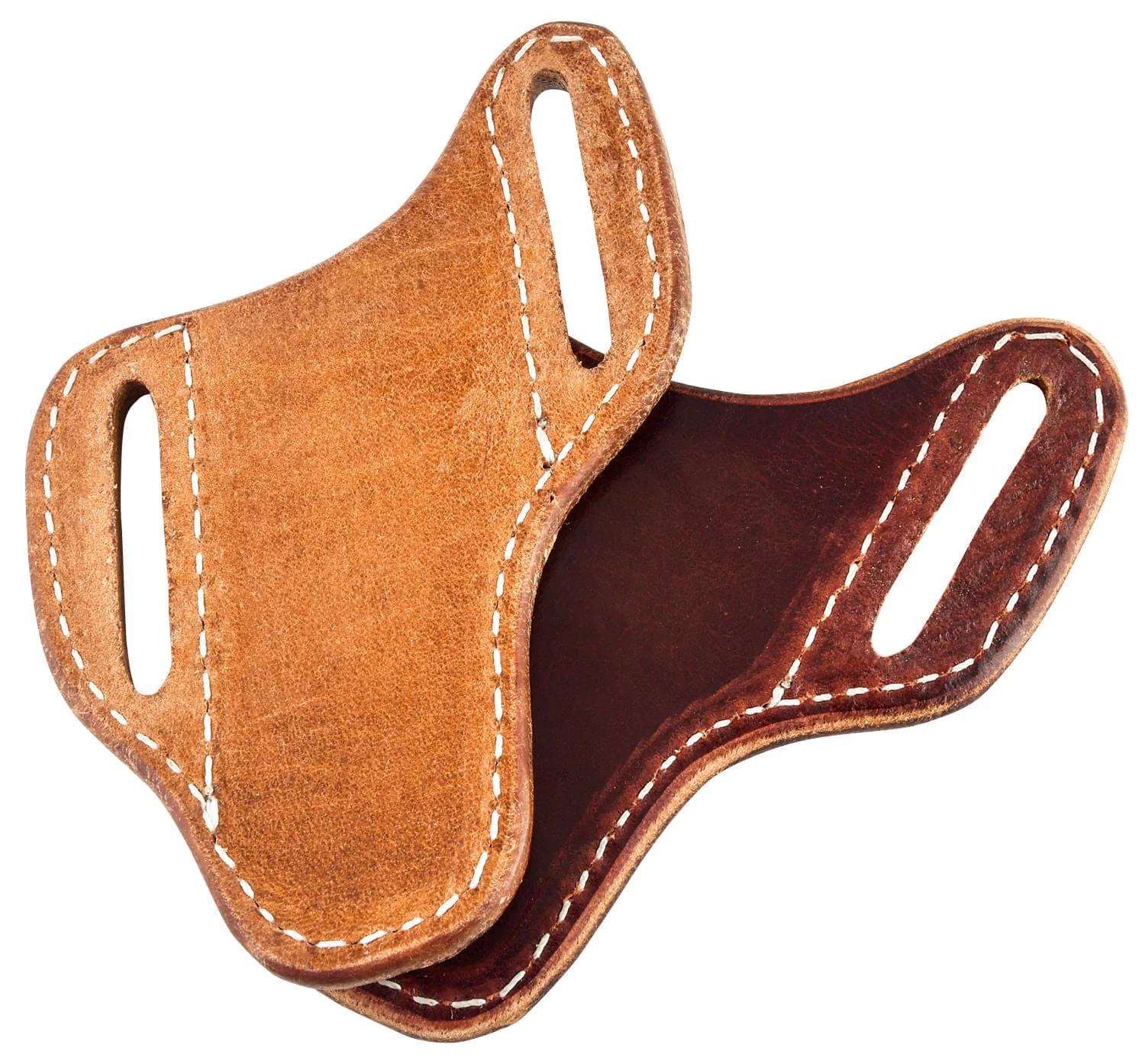 San Saba Leather Pancake Angled Knife Sheath - Pet's Shop
