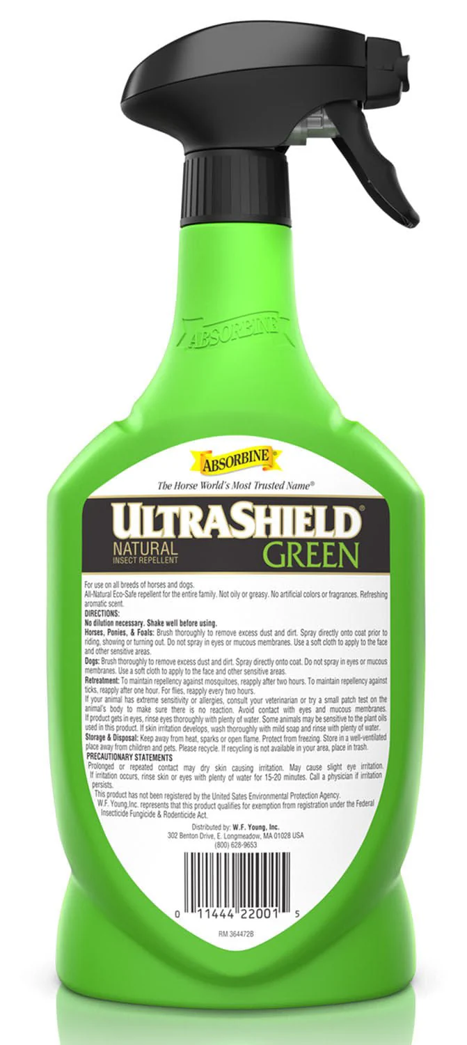 UltraShield Green Natural Fly Repellent - Pet's Shop