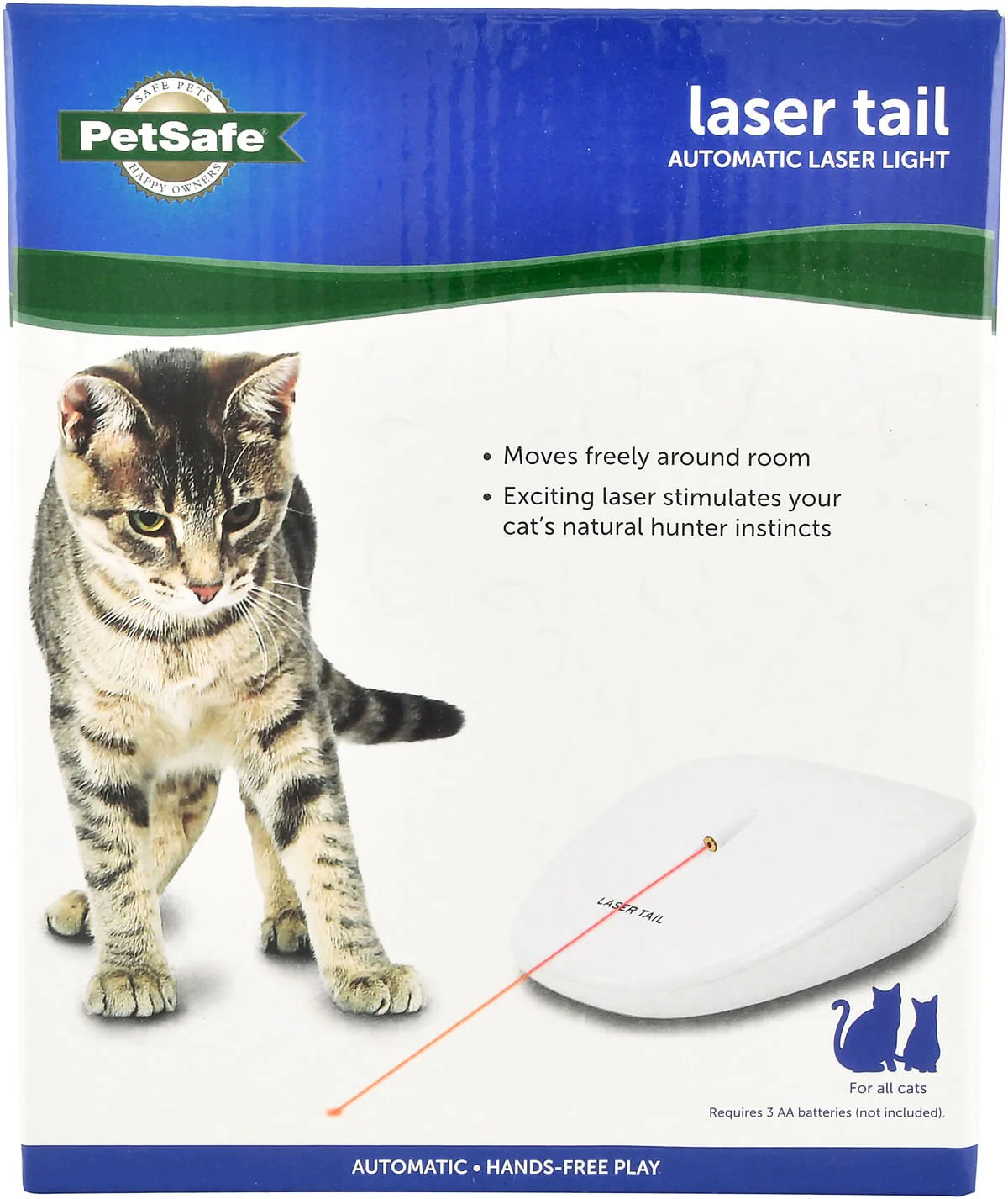 PetSafe Laser Tail Automatic Laser Light Cat Toy - Pet's Shop
