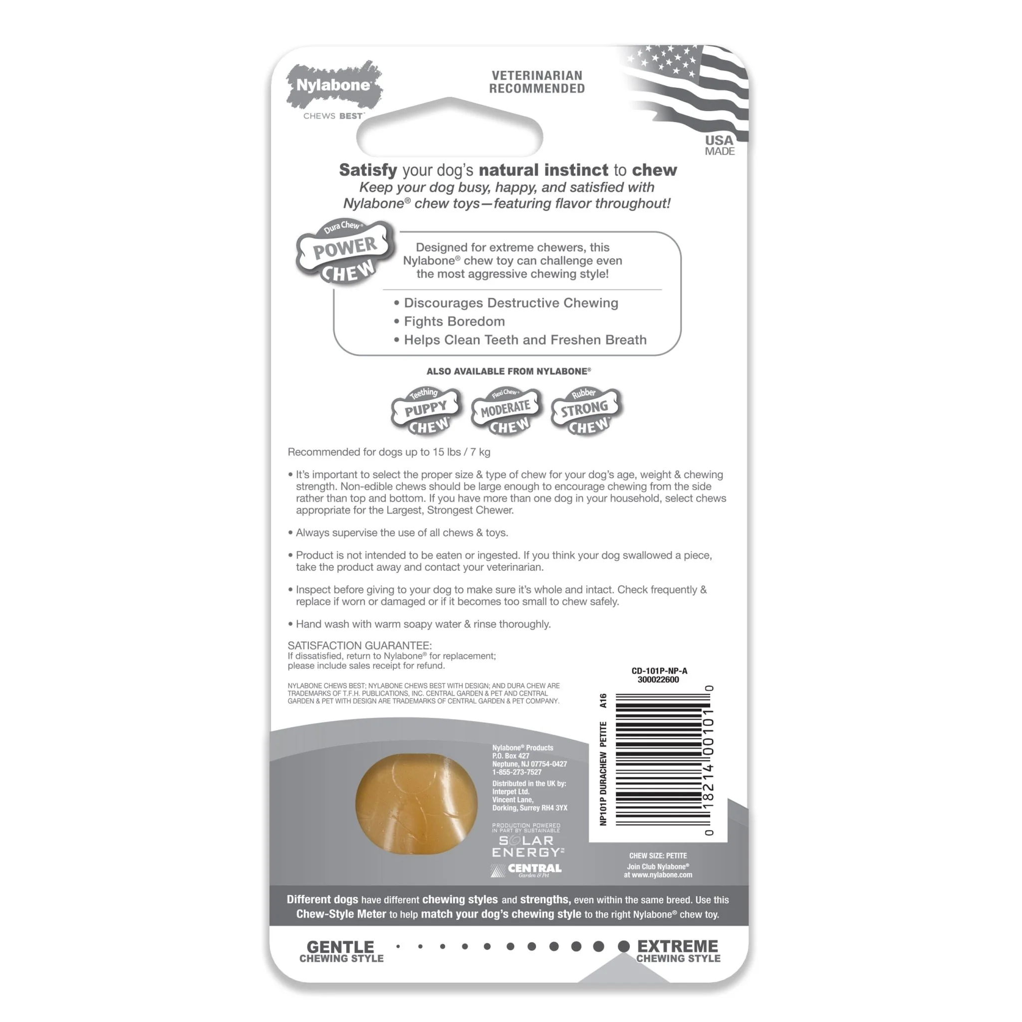 Nylabone Original Dura Chew - Pet's Shop