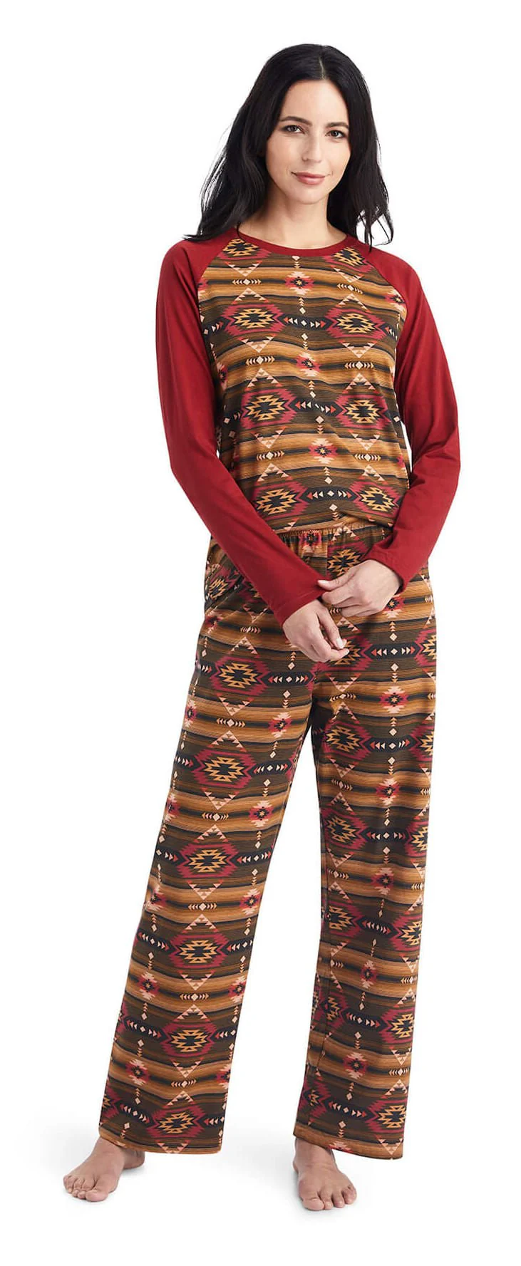Ariat Women's Pajama Set, Southwestern - Pet's Shop