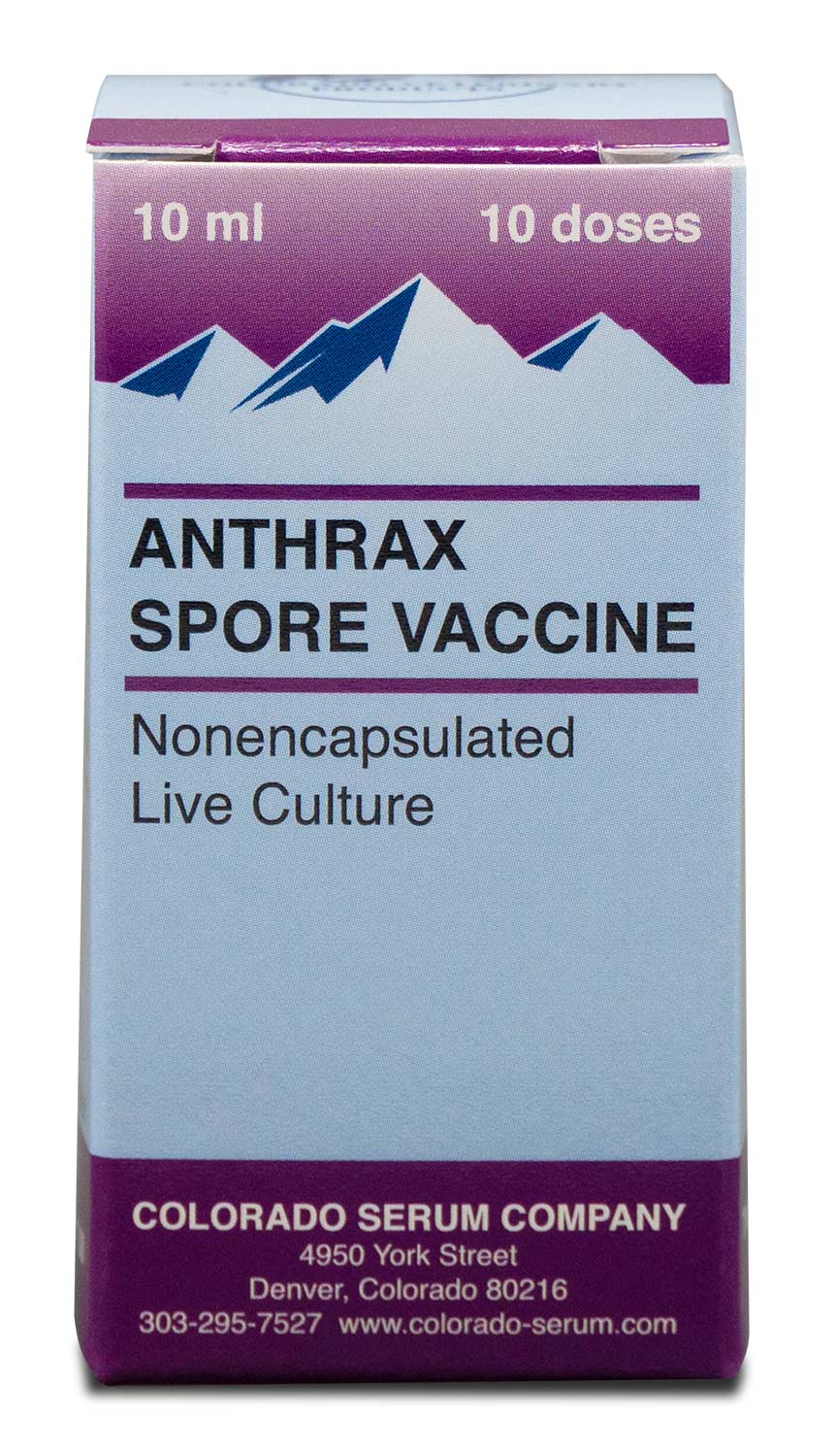 Anthrax Spore Vaccine - Pet's Shop
