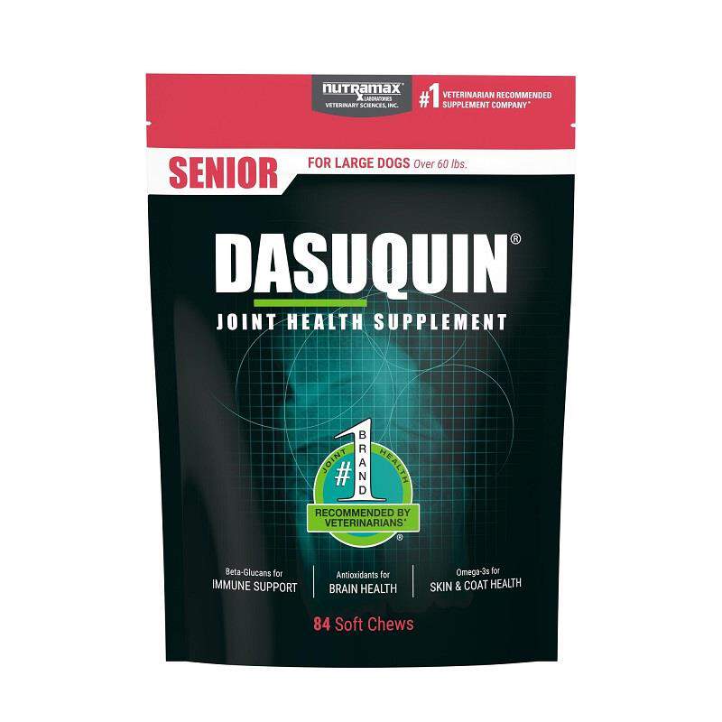 Nutramax Dasuquin Senior Joint Health Supplement for Dogs, 84 Soft Chews - Pet's Shop