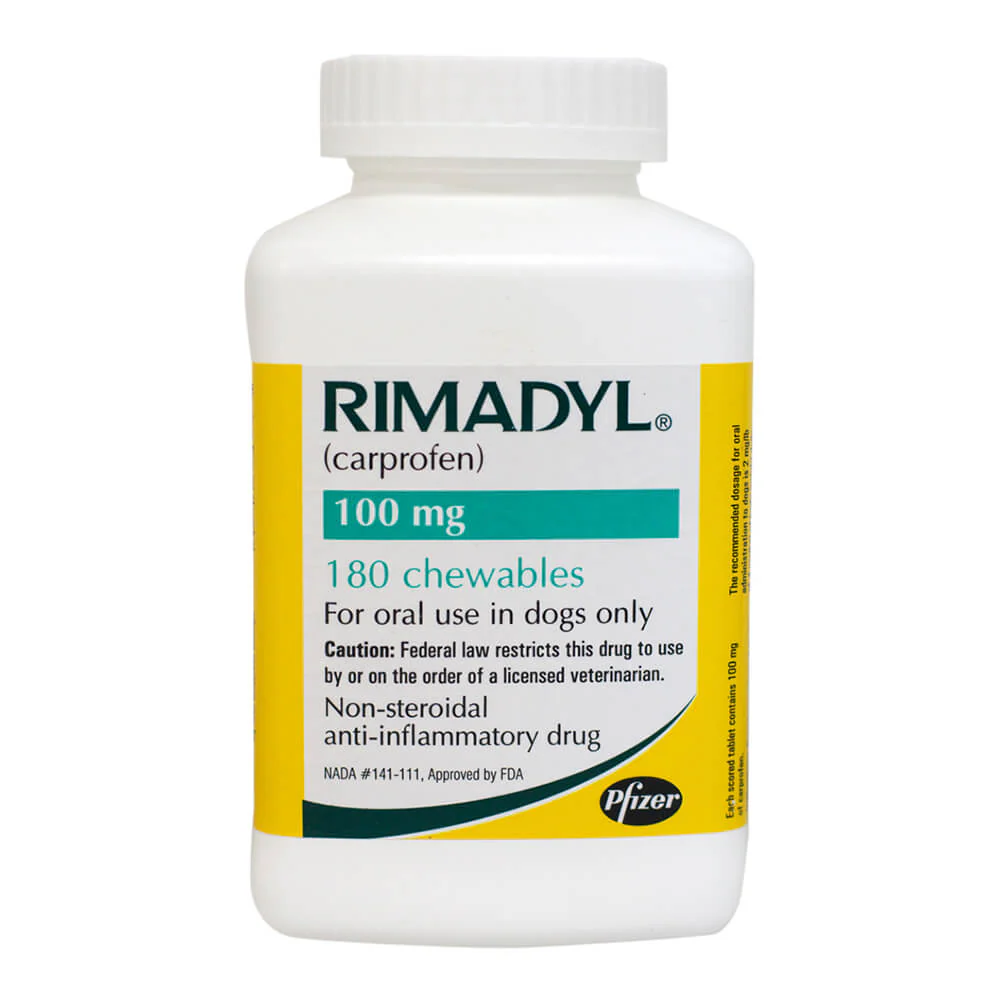 Rx Rimadyl (Carprofen) Chewable Tablets for Dogs - Pet's Shop