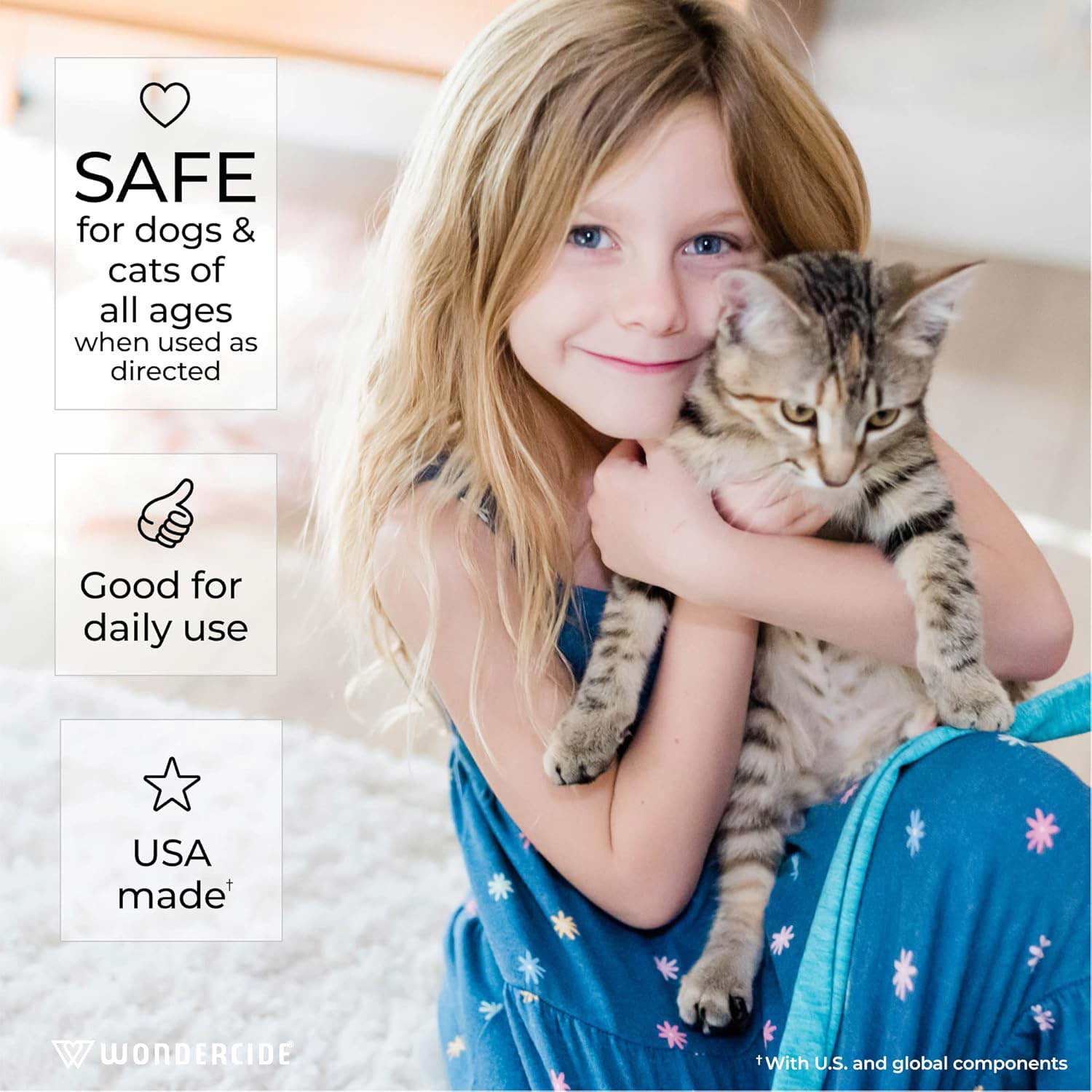 Wondercide Flea, Tick & Mosquito Control Spray for Pets + Home - Pet's Shop