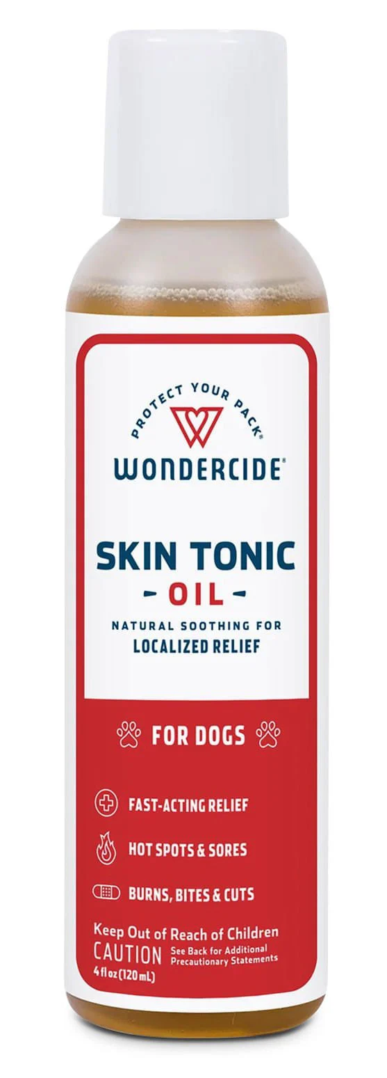 Wondercide Skin Tonic Oil, Anti-Itch Oil with Neem, 4 oz - Pet's Shop