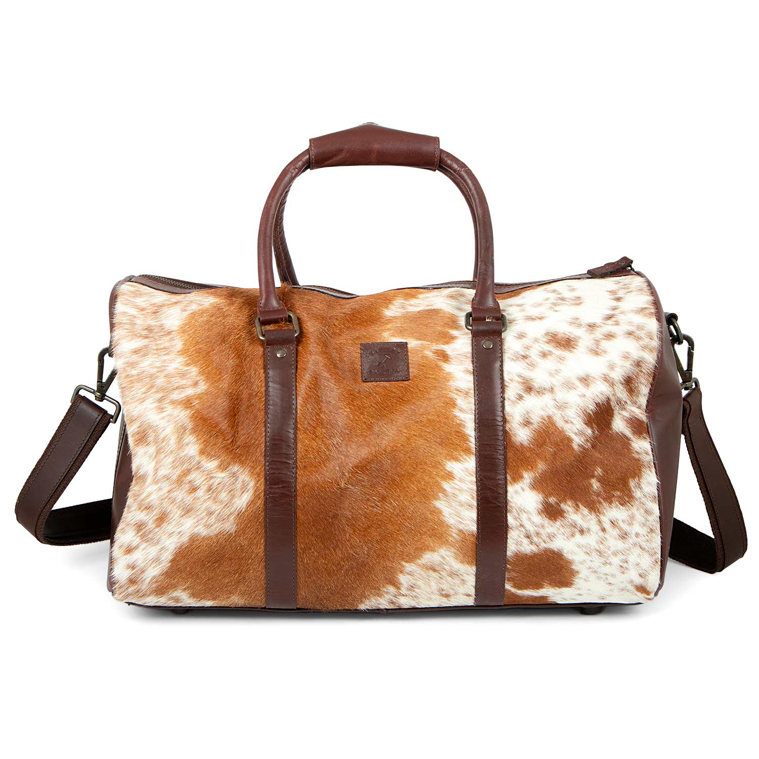 Cowhide Overnight Duffel Bag - Pet's Shop