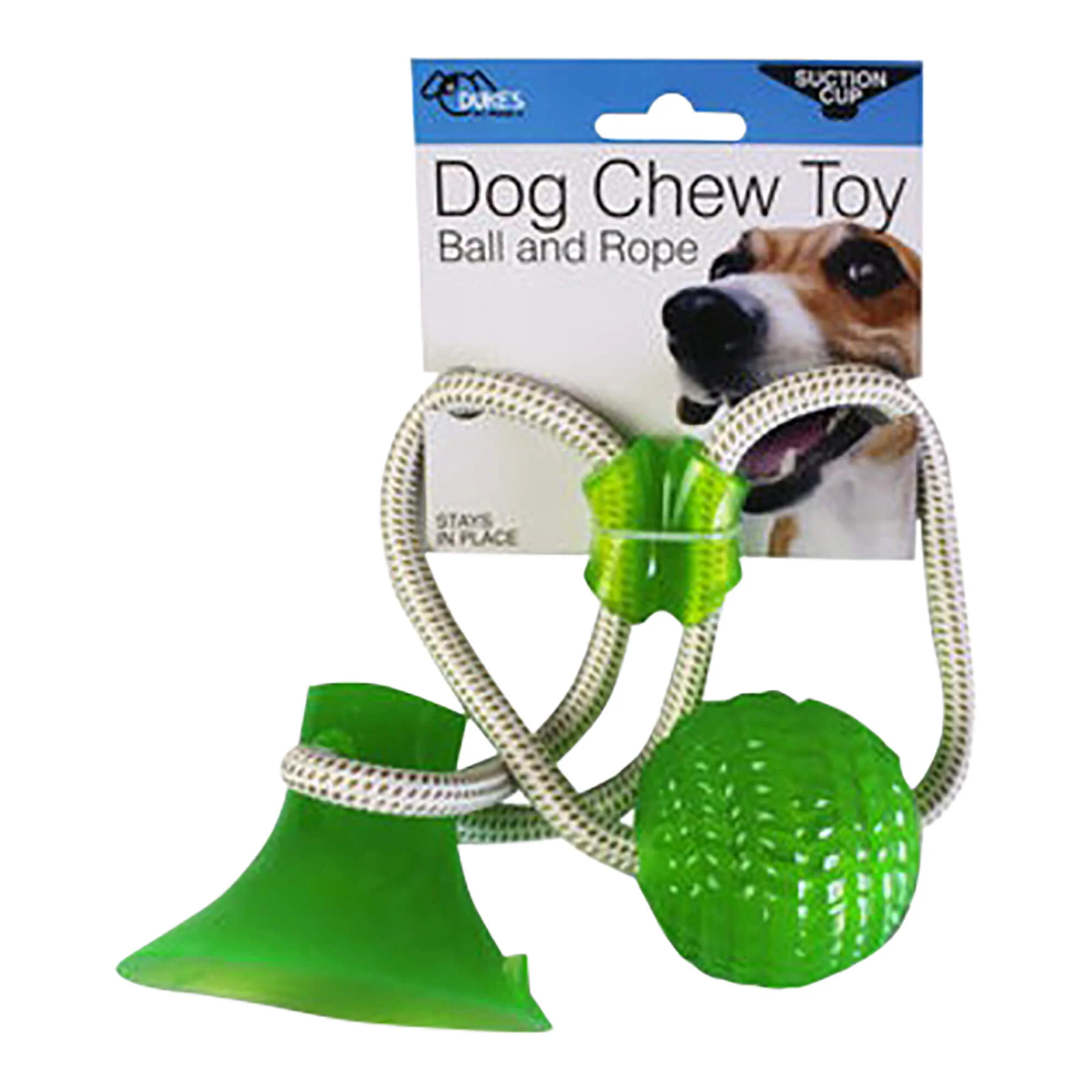 Suction Cup Dog Chew with Ball & Rope - Pet's Shop