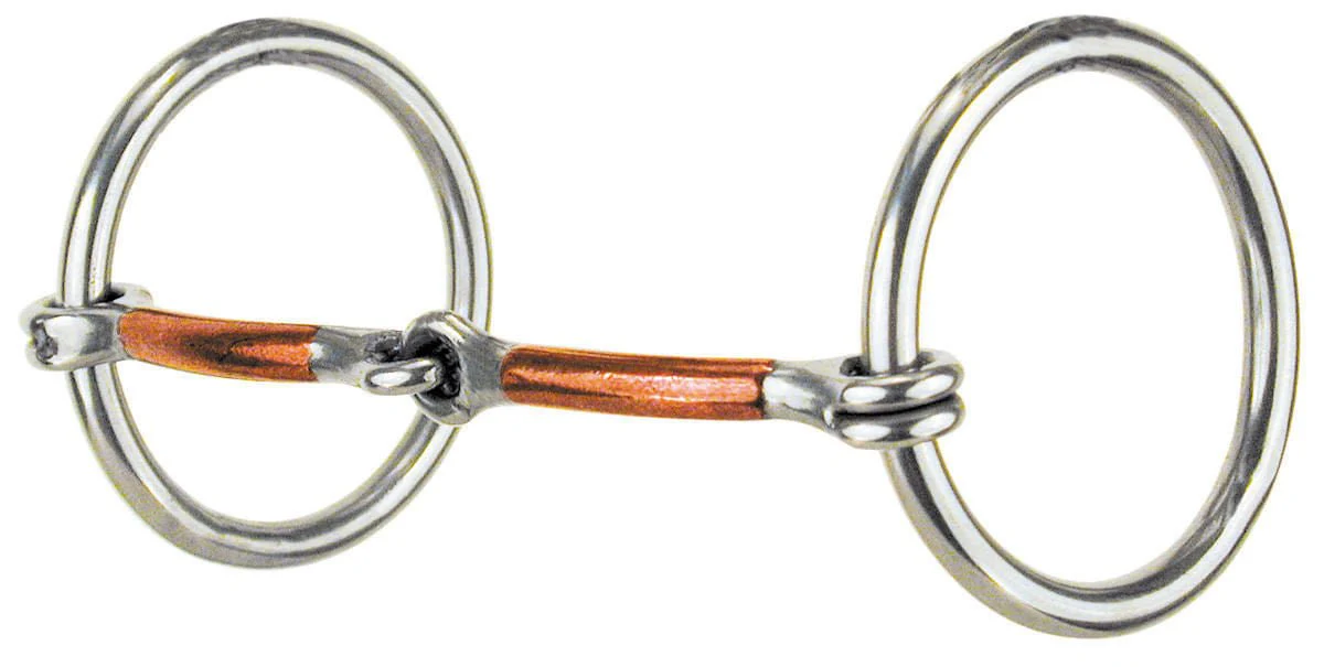 Reinsman Miniature/Pony Copper Mouth O-Ring Snaffle - Pet's Shop