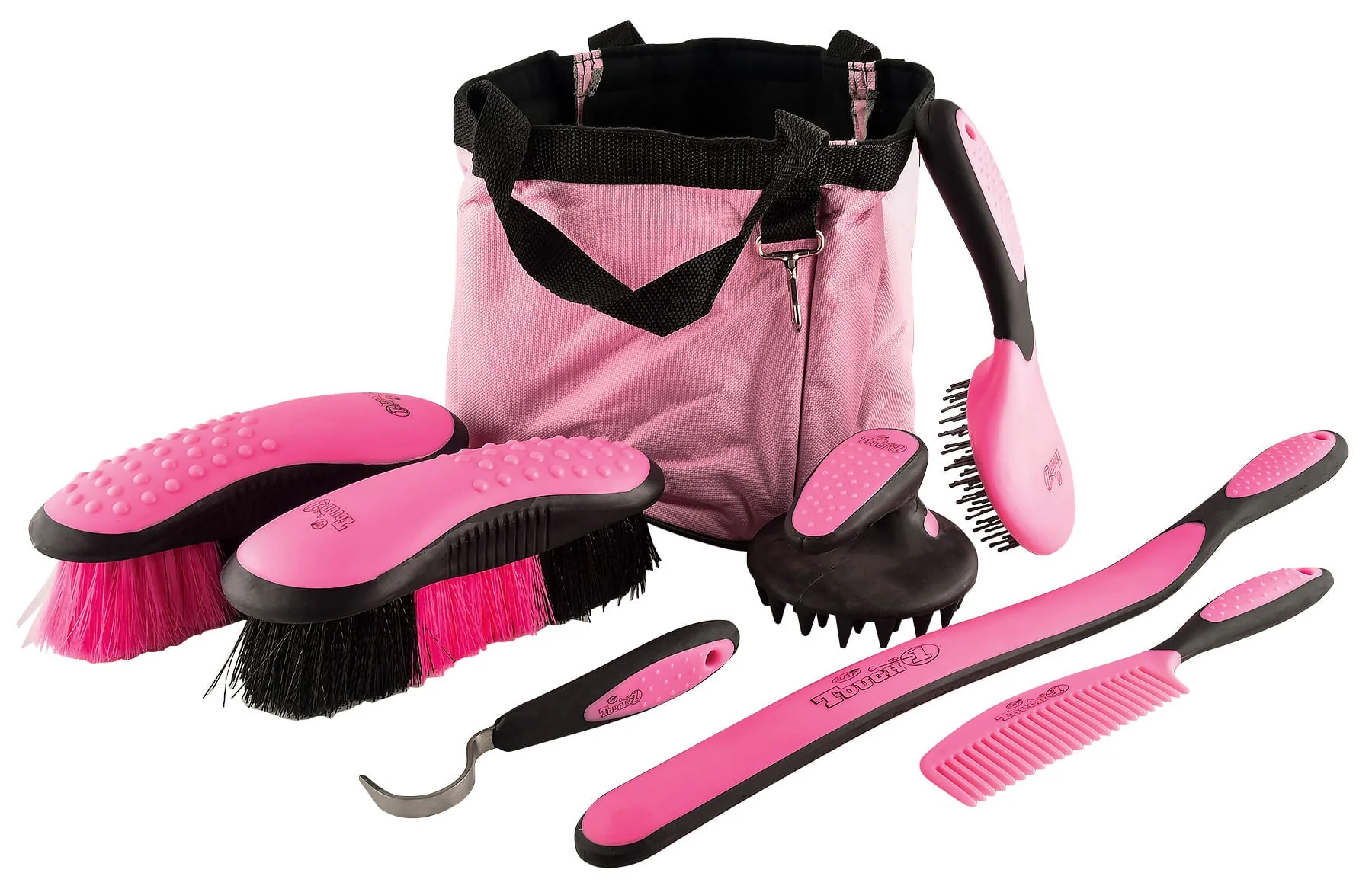 Great Grips Horse Grooming Set with Bag, 7-piece - Pet's Shop