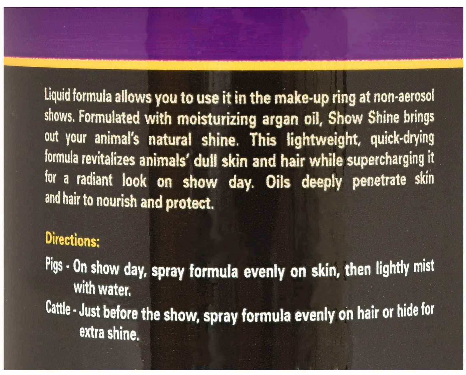 Show Shine for Livestock - Pet's Shop