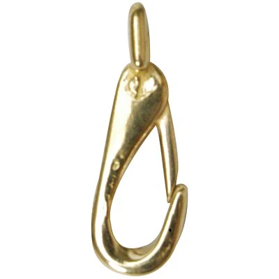 Solid Brass Rein Spring Snap with Flat Fixed Eye - Pet's Shop
