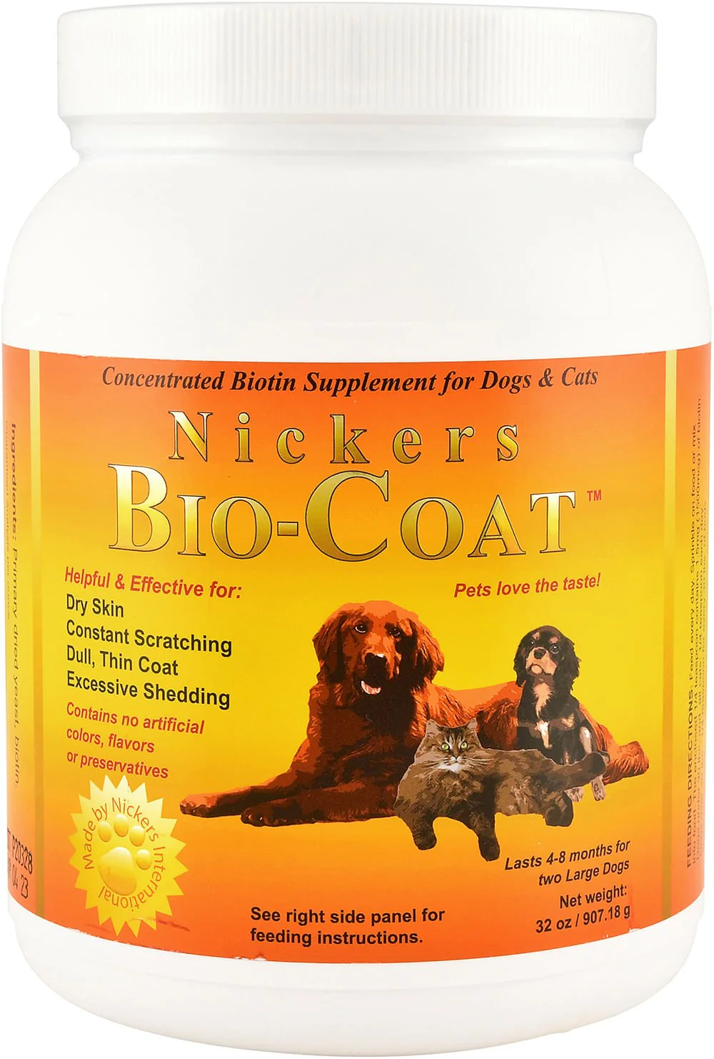 Bio-Coat Biotin Supplement for Dogs & Cats - Pet's Shop