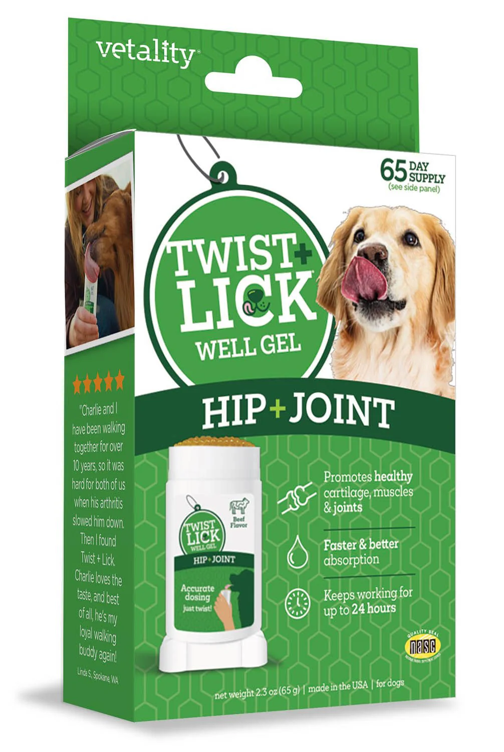 Twist & Lick Hip & Joint Supplement for Dogs - Pet's Shop
