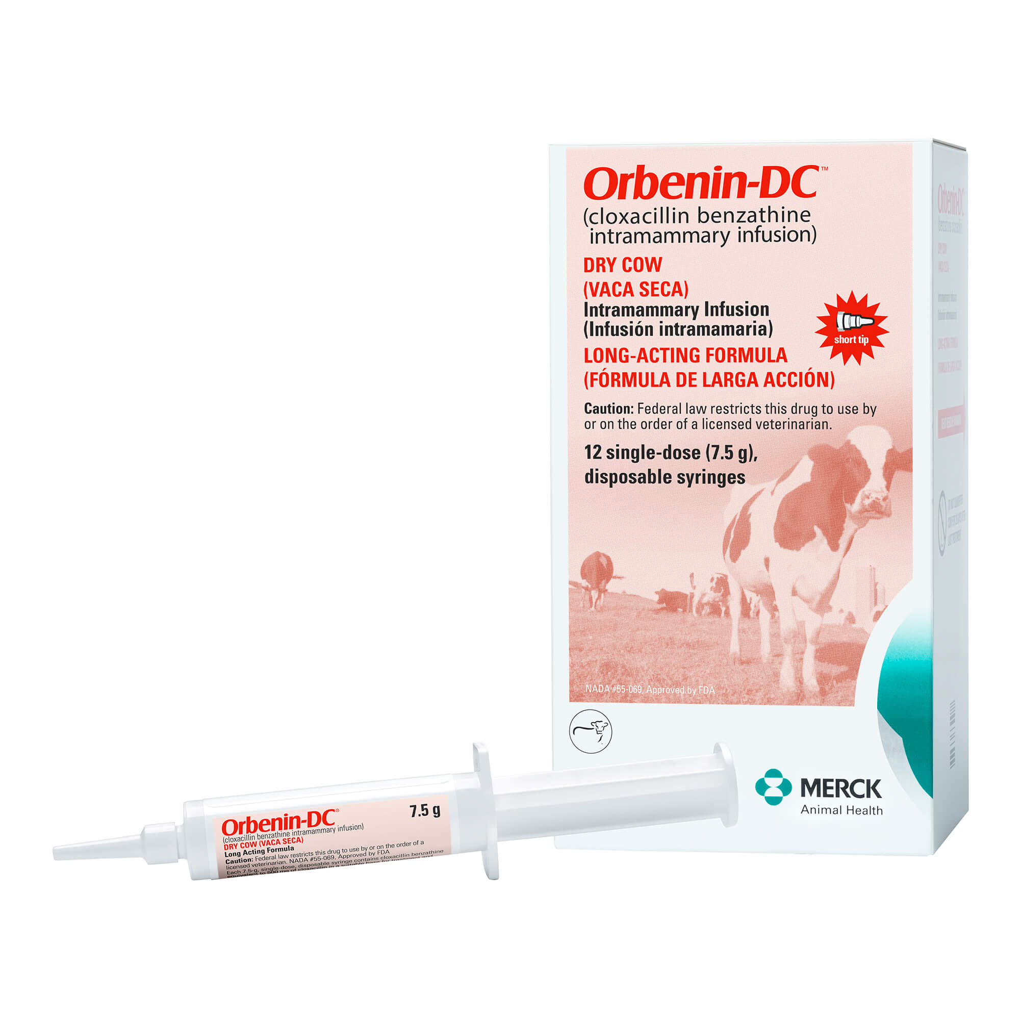Rx Orbenin-DC (cloxacillin benzathine intramammary infusion) Dry Cow Formula, 12 Doses - Pet's Shop