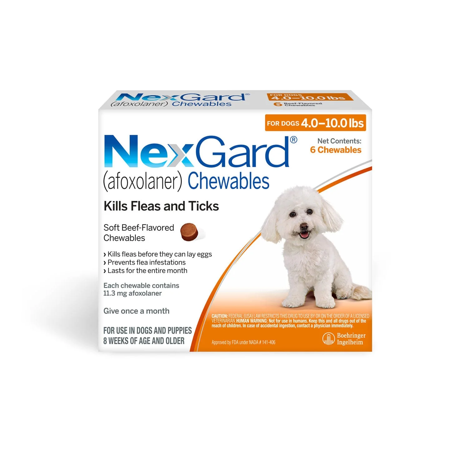 NexGard Flea and Tick Chewables for Dogs - Pet's Shop